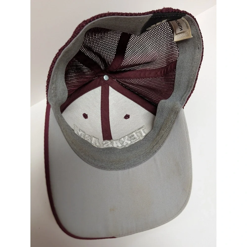 Texas A&M Aggies Hat Cap Snap Back Youth NCAA Football Trucker Adidas